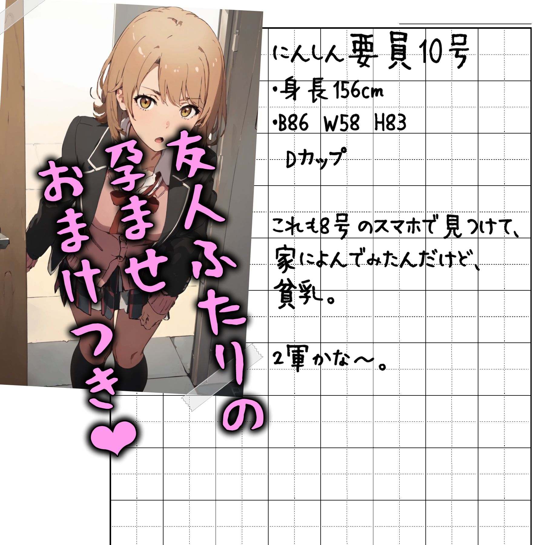 エロ●キに催●支配された由比ヶ浜家、母娘で托卵妊娠サンプル10