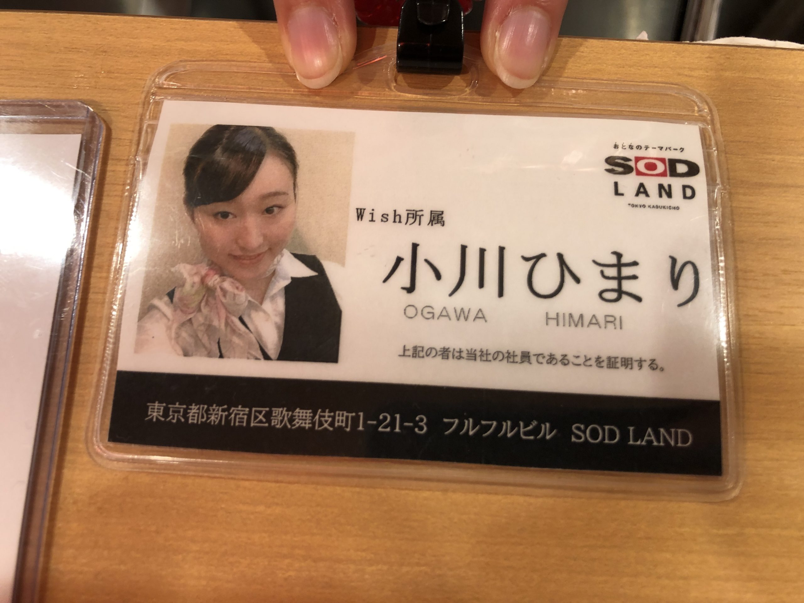 SODLANDのSOD女子社員酒場スタッフの画像